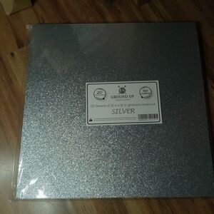 Ground Up Creations Premium 20 Sheets Glitter Cardstock 12" x 12" - Use For...